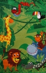 Dywan Kids 2,40 x 3,30 m- Dżungla Madagaskar